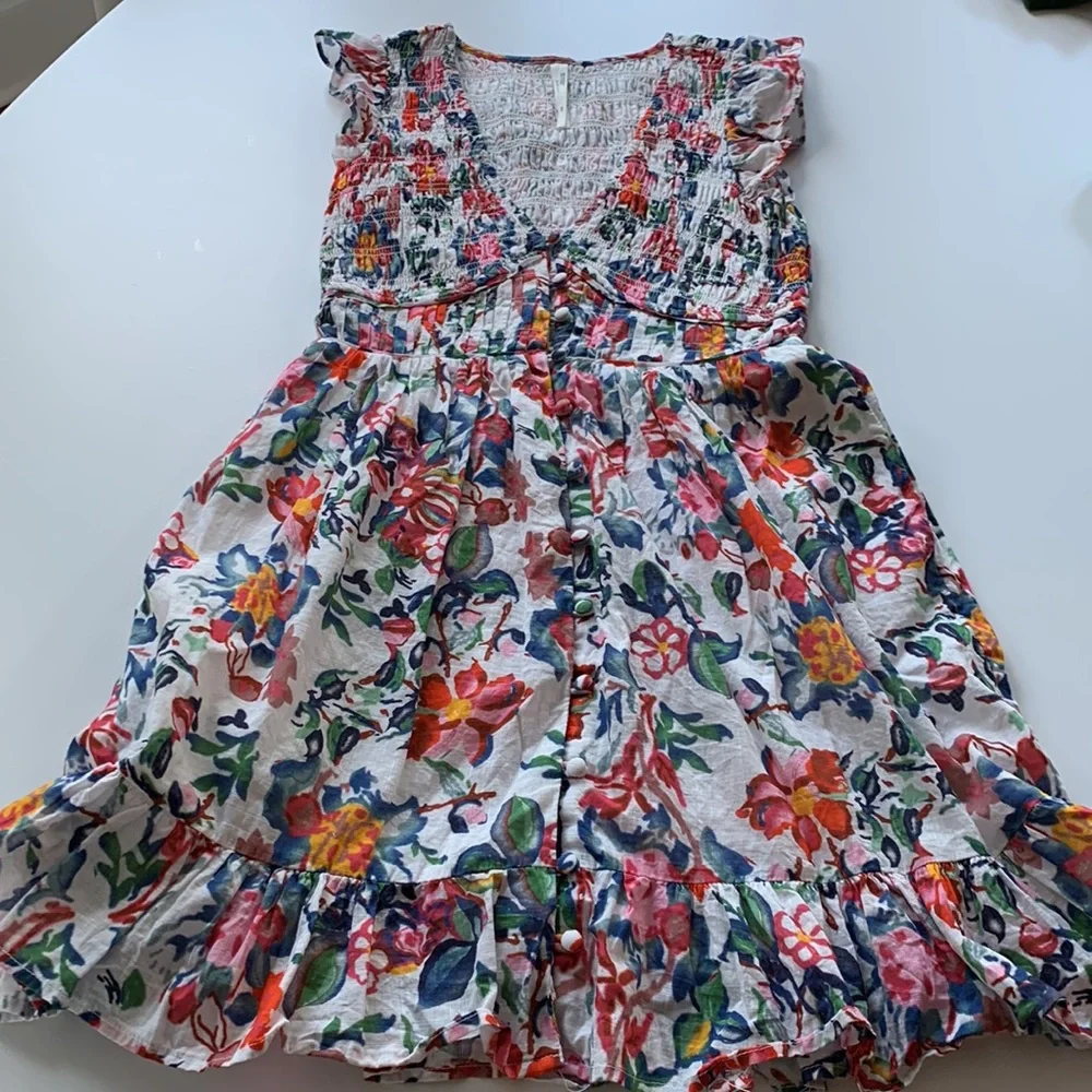 Anthropology Peregrine mini dress with pockets. Size XXS - Picture 3 of 5